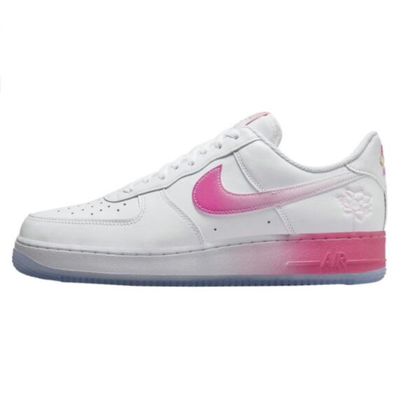 Nike Air Force 1 Low '07 PRM San Francisco Chinatown Lotus Flower 6.5Y / W8 - Picture 1 of 12